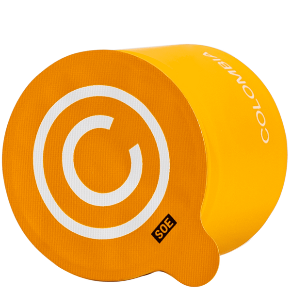 Capsule de café Moins PNG pour espresso d'origine unique de Colombie