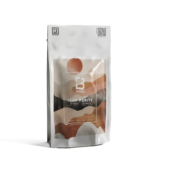 Espresso de spécialité Brewout Peak Purity | 80% Arabica - 20% Robusta